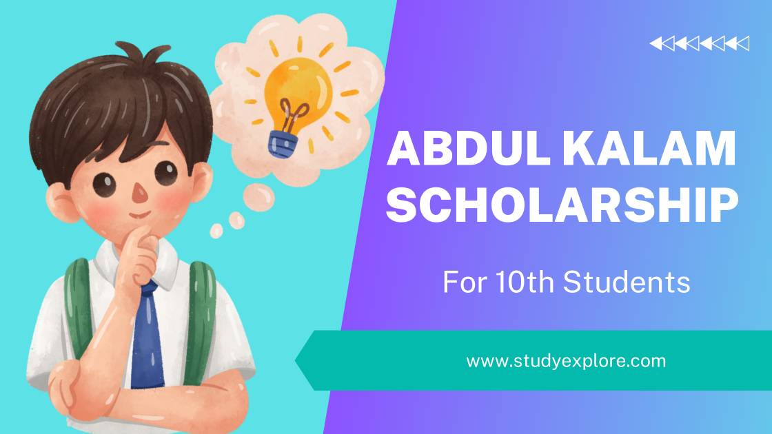 Abdul Kalam Scholarship for 10th Students