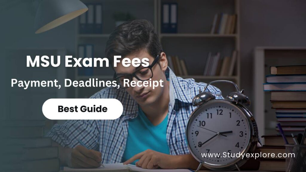 MSU Exam Fees